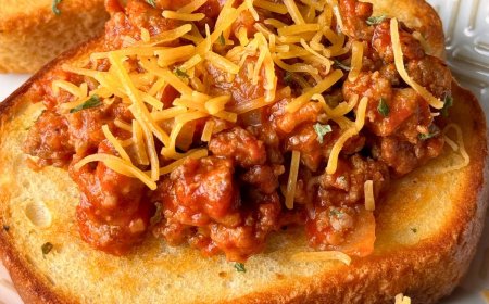 TEXAS TOAST SLOPPY JOES