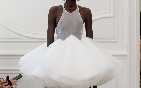 Sarah Burton's First Givenchy Collection Brings a Woman's Touch to the Historic Atelier