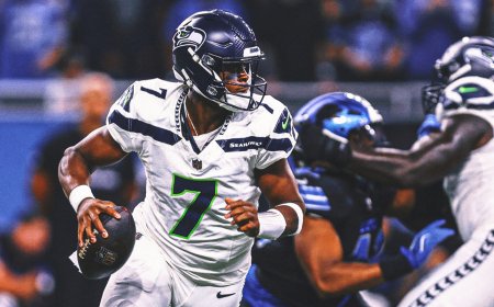 Seahawks trading Pro Bowl QB Geno Smith to Raiders for 2025 draft pick