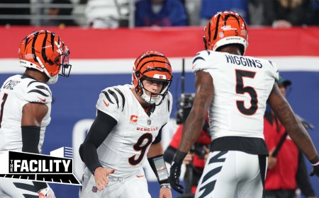 Is all pressure on Joe Burrow after re-signing Ja'Marr Chase, Tee Higgins? | The Facility