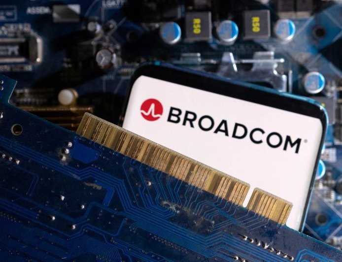 Broadcom jumps as upbeat forecast quells AI chip demand worries