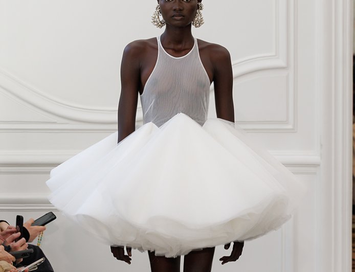 Sarah Burton's First Givenchy Collection Brings a Woman's Touch to the Historic Atelier